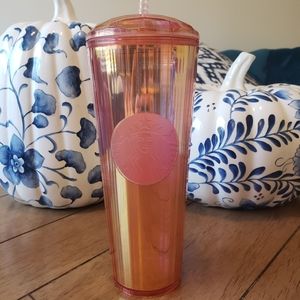 Starbucks Tumbler - Rose Gold Diamond Iridescent